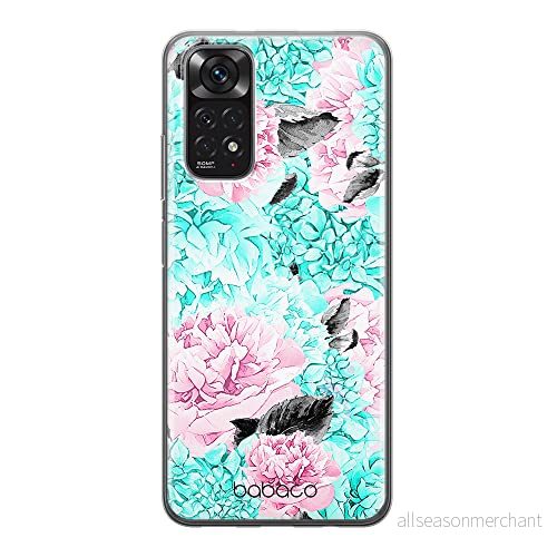 ERT GROUP mobiltelefonfodral för Xiaomi REDMI NOTE 11S 4G / 11 originalt och officiellt licensierat Babaco mönster Flowers 003, fodral tillverkad av TPU plast 5905511567682