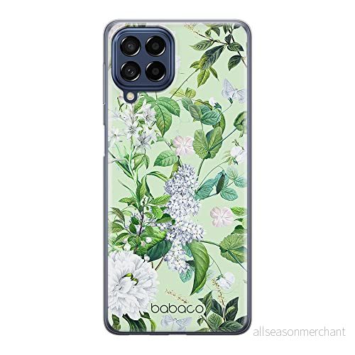 ERT GROUP mobiltelefonfodral för Samsung M33 5G originalt och officiellt licensierat Babaco mönster Flowers 038 optimalt anpassad till formen på mobiltelefonen, fodral tillverkad av TPU plast 5905511355722