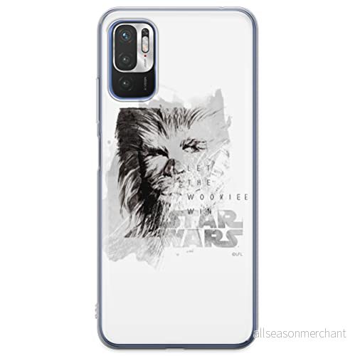 ERT GROUP mobiltelefonfodral för Xiaomi REDMI NOTE 10 5G / POCO M3 PRO originalt och officiellt licensierat Star Wars mönster Chewbacca 004, fodral tillverkad av TPU plast 5904805612480