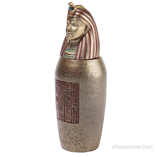 egyptisk vas Canope modell Amset dekoration, 20 3700512401322