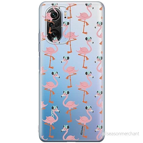 ERT GROUP mobiltelefonfodral för Xiaomi MI 11i/ REDMI K40/K40 PRO/POCO F3/ F3 PRO originalt och officiellt licensierat Disney mönster Minnie 032, gedeeltelijk transparant 5905511880224