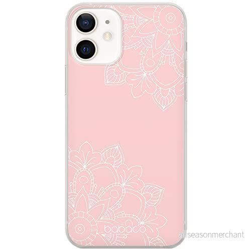 ERT GROUP mobiltelefonfodral för Iphone 12 Mini originalt och officiellt licensierat Babaco mönster Mandalas 007 optimalt anpassad till formen på mobiltelefonen, fodral tillverkad av TPU plast 5904805846588