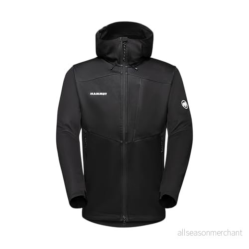 Mammut Ultimate VII Softshelljacka, Storlek: XL, Black 7619876050090