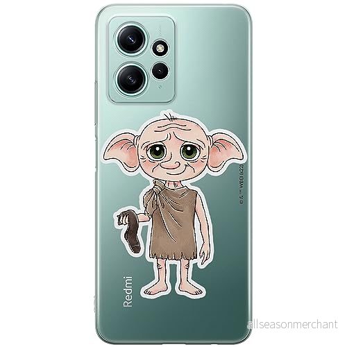 ERT GROUP mobiltelefonfodral för Xiaomi REDMI NOTE 12 4G originalt och officiellt licensierat Harry Potter mönster 206 optimalt anpassad till formen på mobiltelefonen, gedeeltelijk transparant 5905511948412