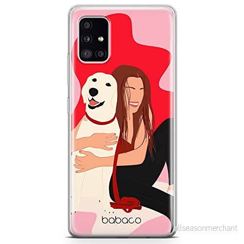 ERT GROUP mobiltelefonfodral för Samsung A51 originalt och officiellt licensierat Babaco mönster Dogs 006 Vit optimalt anpassad till formen på mobiltelefonen, fodral tillverkad av TPU plast 5905131002129