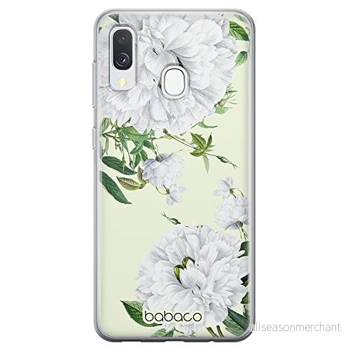 ERT GROUP mobiltelefonfodral för Samsung A40 originalt och officiellt licensierat Babaco mönster Flowers 047 optimalt anpassad till formen på mobiltelefonen, fodral tillverkad av TPU plast 5905131335111
