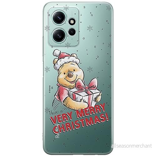 ERT GROUP mobiltelefonfodral för Xiaomi REDMI NOTE 12 4G originalt och officiellt licensierat Disney mönster Winnie the Pooh & Friends 024, gedeeltelijk transparant 5905511936556