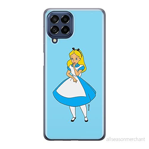 ERT GROUP mobiltelefonfodral för Samsung M33 5G originalt och officiellt licensierat Disney mönster Alice 010 optimalt anpassad till formen på mobiltelefonen, fodral tillverkad av TPU plast 5905511351441