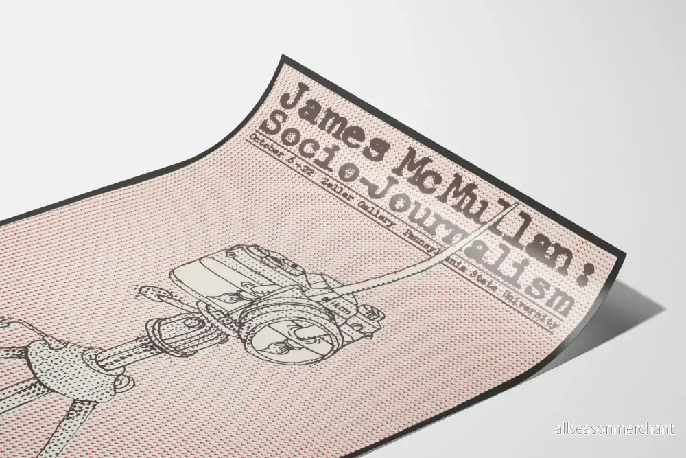 Vintageposter James McMullan Sociojournalistik - Bild 3