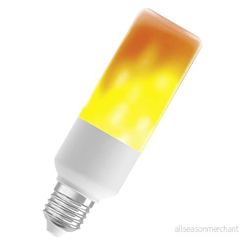Osram LED-lampa med flameffekt bas: E27 Varmt komfortljus 1500 K 0,50 W LED STAR STICK 4058075389908