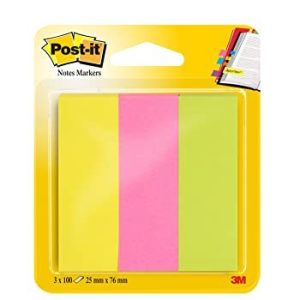 Post-it 671-3 Självhäftande Remsor Sida Markör Bred 25 x 76 mm Neoncolour 100 ark 3134375317153 Post-it 671-3 Självhäftande Remsor Sida Markör Bred 25 x 76 mm Neoncolour 100 ark 3134375317153