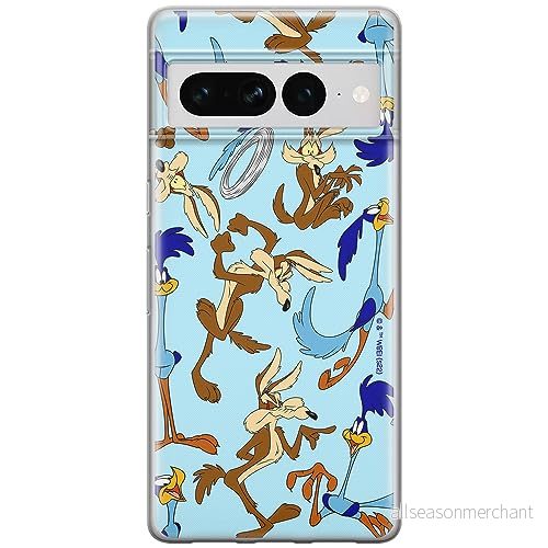 ERT GROUP mobiltelefonfodral för Google PIXEL 7 PRO originalt och officiellt licensierat Looney Tunes mönster 021 optimalt anpassad till formen på mobiltelefonen, fodral tillverkad av TPU plast 5905795175764