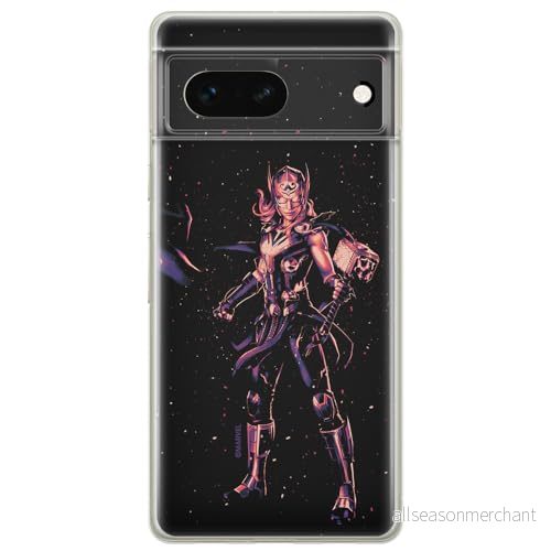 ERT GROUP mobiltelefonfodral för Google PIXEL 7 originalt och officiellt licensierat Marvel mönster Thor 008 optimalt anpassad till formen på mobiltelefonen, fodral tillverkad av TPU plast 5905795147341
