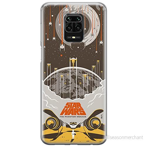 ERT GROUP mobiltelefonfodral för Xiaomi REDMI NOTE 9 PRO/ 9S originalt och officiellt licensierat Star Wars mönster 028 optimalt anpassad till formen på mobiltelefonen, fodral tillverkad av TPU plast 5903040319918