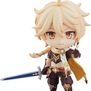 Bra leende Genshin Impact: Resenär (Aether) Nendoroid actionfigur, flerfärgad, (G12626) 4580590126268