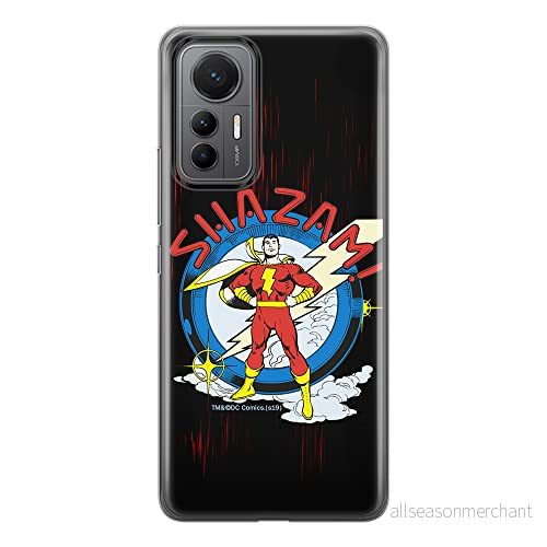 ERT GROUP mobiltelefonfodral för Xiaomi 12 LITE originalt och officiellt licensierat DC mönster Shazam 003 optimalt anpassad till formen på mobiltelefonen, fodral tillverkad av TPU plast 5905511498207
