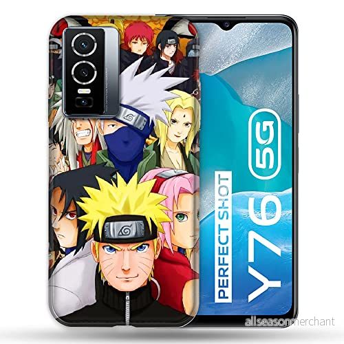 Fodral för Vivo Y76 5G Manga Naruto Team 3614848292021
