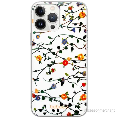 ERT GROUP mobiltelefonfodral för Apple Iphone 6/6S originalt och officiellt licensierat Babaco mönster Flowers 008 Vit optimalt anpassad till formen på mobiltelefonen, fodral tillverkad av TPU plast 5903537752082