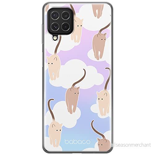 ERT GROUP mobiltelefonfodral för Samsung F62 / M62 originalt och officiellt licensierat Babaco mönster Cats 015 optimalt anpassad till formen på mobiltelefonen, fodral tillverkad av TPU plast 5905131073525