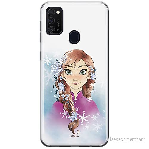 ERT GROUP mobiltelefonfodral för Samsung M21 originalt och officiellt licensierat Disney mönster Anna 001 optimalt anpassad till formen på mobiltelefonen, fodral tillverkad av TPU plast 5903537832203