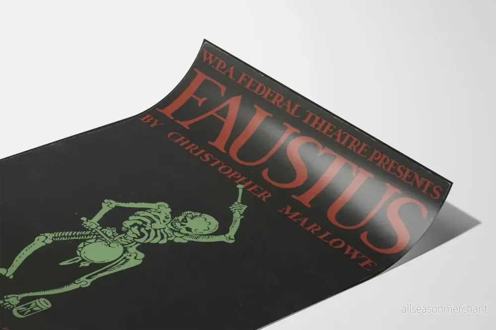 Teateraffisch Faustus av Christopher Marlowe - Bild 3