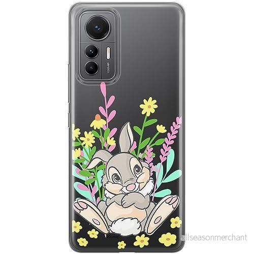 ERT GROUP mobiltelefonfodral för Xiaomi 12 LITE originalt och officiellt licensierat Disney mönster Thumper 004 optimalt anpassad till formen på mobiltelefonen, gedeeltelijk transparant 5905795046873