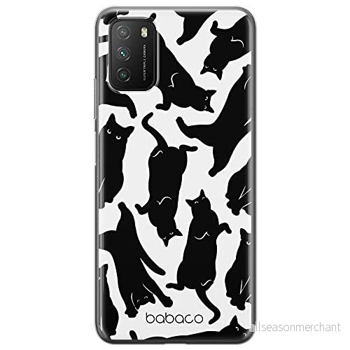 ERT GROUP mobiltelefonfodral för Xiaomi REDMI 9T/ POCO M3 originalt och officiellt licensierat Babaco mönster Cats 005 optimalt anpassad till formen på mobiltelefonen, fodral tillverkad av TPU plast 5905131102133