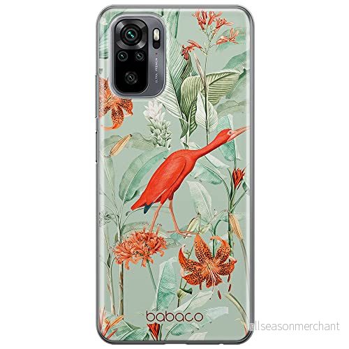 ERT GROUP mobiltelefonfodral för Xiaomi REDMI NOTE 10/ 10S originalt och officiellt licensierat Babaco mönster Flowers 049 anpassad till formen på mobiltelefonen, fodral tillverkad av TPU plast 5905131345783