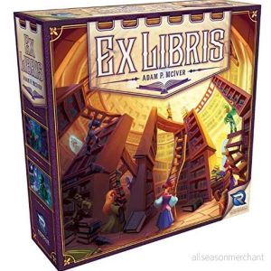 Renegade Game Studios Ex Libris Second Edition Strategy Board Worker Placement for 1 4 Players Ages 14+ in English 859930005773