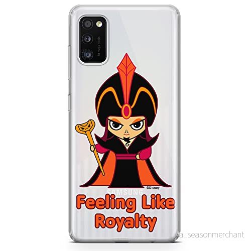 ERT GROUP mobiltelefonfodral för Samsung A41 originalt och officiellt licensierat Disney mönster Jafar 001 optimalt anpassad till formen på mobiltelefonen, gedeeltelijk transparant 5905131408389