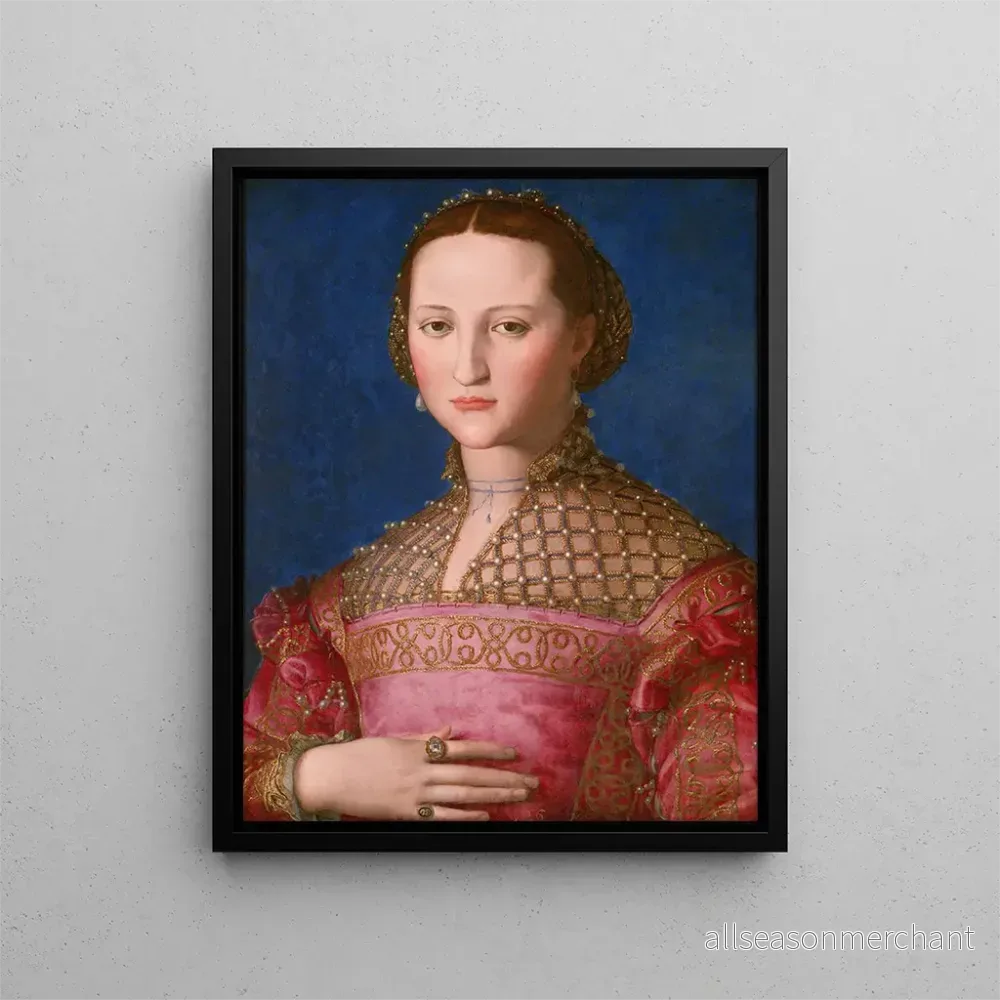 Målning Éléonore de Tolède – Agnolo Bronzino | Konsttryck Målning Éléonore de Tolède – Agnolo Bronzino | Konsttryck