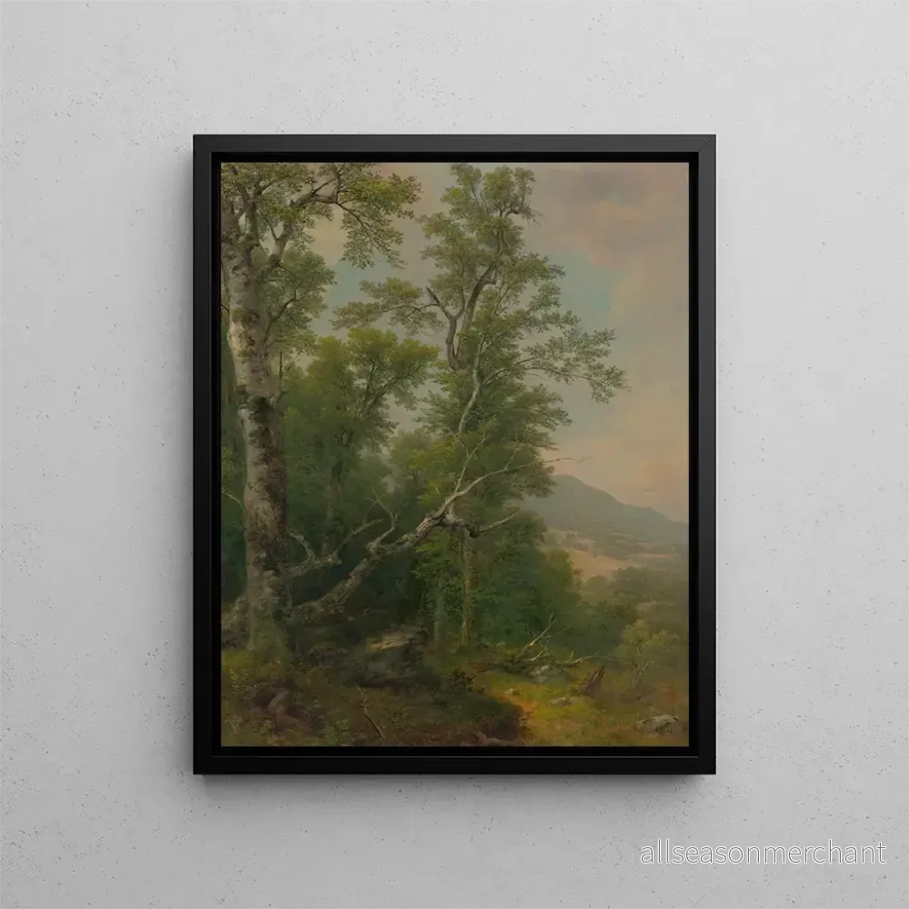 Målning Studie av träd – Asher Brown Durand