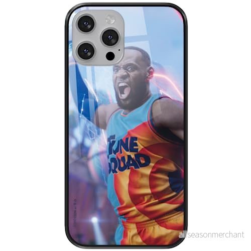 ERT GROUP mobiltelefonfodral för Apple Iphone 13 PRO MAX originalt och officiellt licensierat Looney Tunes mönster Space Jam 015 tillverkad av härdat glas, skyddsfodral 5905511047429