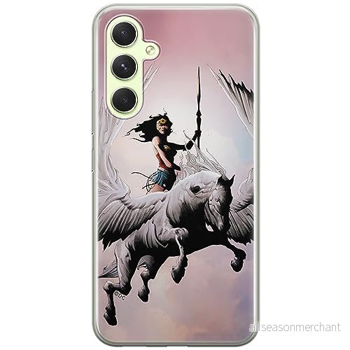 ERT GROUP mobiltelefonfodral för Samsung A54 5G originalt och officiellt licensierat DC mönster Wonder Woman 002 optimalt anpassad till formen på mobiltelefonen, fodral tillverkad av TPU plast 5905511813758
