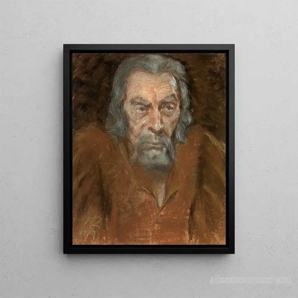 Målning R. D. Shepherd i rollen som Shylock - Alice Pike Barney | Konsttryck