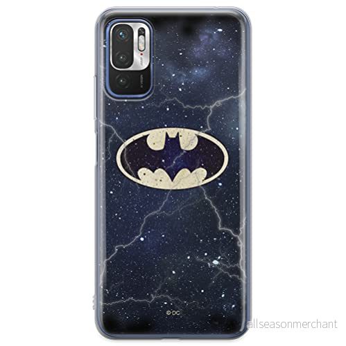 ERT GROUP mobiltelefonfodral för Xiaomi REDMI NOTE 10 5G / POCO M3 PRO originalt och officiellt licensierat DC mönster Batman 003 anpassad till formen på mobiltelefonen, fodral tillverkad av TPU plast 5904805610424