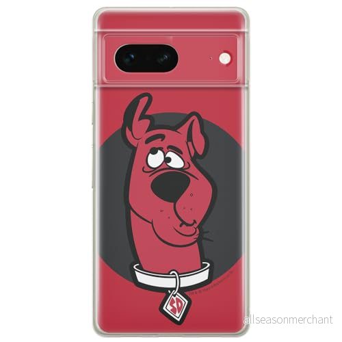 ERT GROUP mobiltelefonfodral för Google PIXEL 7 originalt och officiellt licensierat Scooby Doo mönster 012 optimalt anpassad till formen på mobiltelefonen, fodral tillverkad av TPU plast 5905795143800