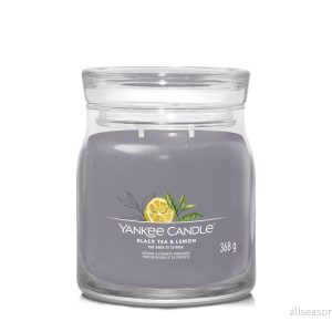 Yankee Candle Medium with 2 wicks Black Tea & Lemon 11 cm / ø 9 5038581129310 Yankee Candle Medium with 2 wicks Black Tea & Lemon 11 cm / ø 9 5038581129310