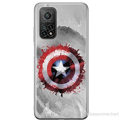 ERT GROUP mobiltelefonfodral för Xiaomi Redmi Note 11 Pro 5G/11 4G originalt och officiellt licensierat Marvel mönster Captain America 019, fodral tillverkad av TPU plast 5904805632037