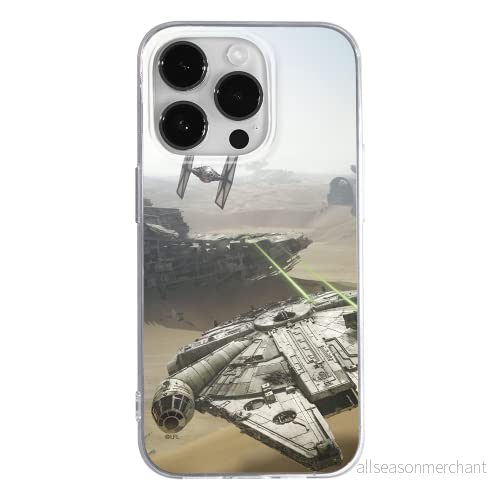 ERT GROUP mobiltelefonfodral för Apple Iphone 14 PRO MAX originalt och officiellt licensierat Star Wars mönster 008 anpassad till formen på mobiltelefonen, fodral tillverkad av TPU plast 5905131934420