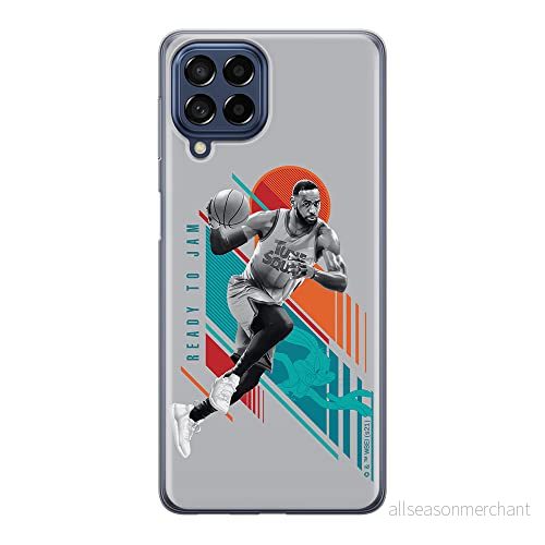 ERT GROUP mobiltelefonfodral för Samsung M53 5G originalt och officiellt licensierat Looney Tunes mönster Space Jam 019 optimalt anpassad till formen på mobiltelefonen, fodral tillverkad av TPU plast 5905511393014