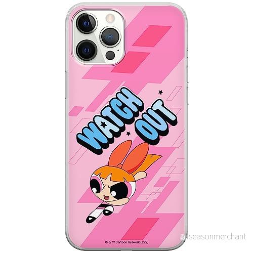 ERT GROUP mobiltelefonfodral för Iphone 12 PRO MAX originalt och officiellt licensierat The Powerpuff Girls mönster 035, fodral tillverkad av TPU plast 5905511980290