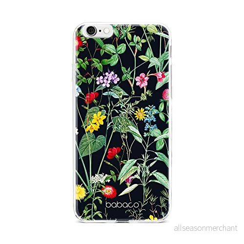 ERT GROUP mobiltelefonfodral för Iphone 6/6S originalt och officiellt licensierat Babaco mönster Flowers 041 optimalt anpassad till formen på mobiltelefonen, fodral tillverkad av TPU plast 5905131312044