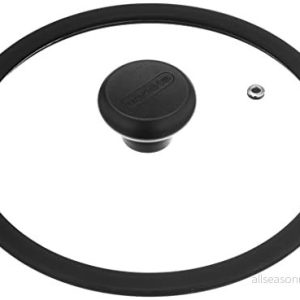 Alluflon Etnea lock glas, kant silikon, transparent, diameter 20 cm 8003703150173 Alluflon Etnea lock glas, kant silikon, transparent, diameter 20 cm 8003703150173
