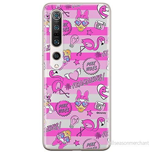 ERT GROUP mobiltelefonfodral för Xiaomi MI 10 / PRO originalt och officiellt licensierat Disney mönster Daisy 006 optimalt anpassad till formen på mobiltelefonen, gedeeltelijk transparant 5903537166797