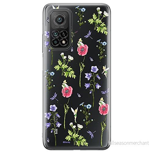 ERT GROUP mobiltelefonfodral för Xiaomi MI 10T 5G / PRO originalt och officiellt licensierat Disney mönster Tinker Bell 004, fodral tillverkad av TPU plast 5904805663222