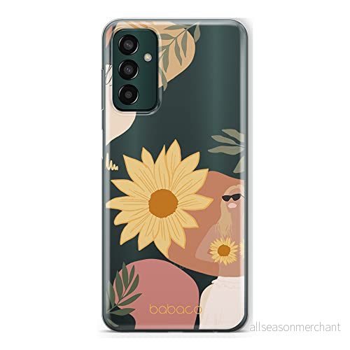 ERT GROUP mobiltelefonfodral för Samsung M13 4G originalt och officiellt licensierat Babaco mönster Flowers 015 optimalt anpassad till formen på mobiltelefonen, gedeeltelijk transparant 5905511333690