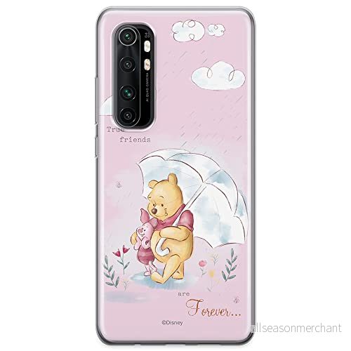 ERT GROUP mobiltelefonfodral för Xiaomi MI NOTE 10 Lite originalt och officiellt licensierat Disney mönster Winnie the Pooh and friends 009, fodral tillverkad av TPU plast 5904805586293