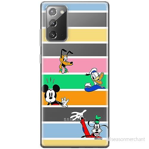 ERT GROUP mobiltelefonfodral för Samsung GALAXY NOTE 20 originalt och officiellt licensierat Disney mönster Friends 017 optimalt anpassad till formen på mobiltelefonen, gedeeltelijk transparant 5905795038601