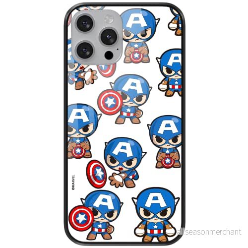 ERT GROUP mobiltelefonfodral för Samsung S21 PLUS originalt och officiellt licensierat Marvel mönster Captain America 029 tillverkad av härdat glas, optimalt anpassat till mobilens form, skyddsfodral 5904805315374